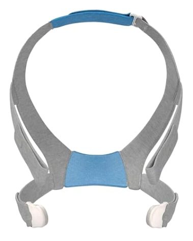ResMed CPAP Headgear - AirFit F30 - Replacement - Standard Size - Grey - Unisex - Adults with Sleep Apnea - CPAP Accessories