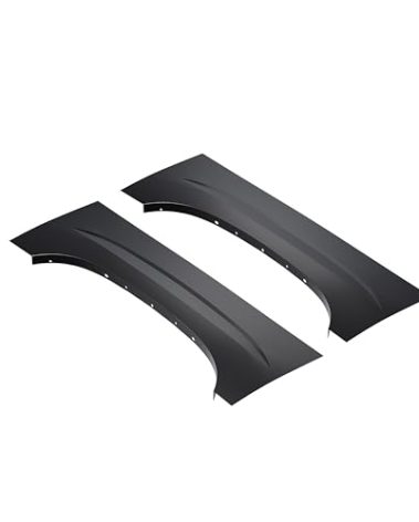 7BLACKSMITHS Wheel Arch Repair Panel Upper Rear Compatible with 1999-2006 Chevy Silverado GMC Sierra Pair