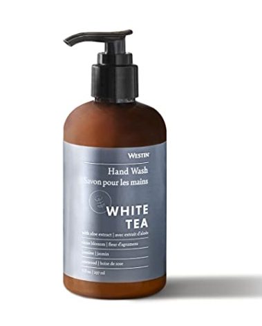 Westin White Tea Liquid Hand Soap - Signature White Tea Fragrance Combined With Aloe - Aromatherapy - Luxury Hotel Spa Collection - 8oz