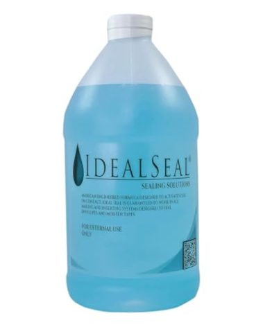 IdealSeal Envelope Liquid Moistener and Sealer - High-Efficiency, No-Mix Sealing Solution for Postage Machine and Mailing Systems - 64 oz