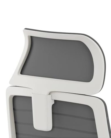 Branch Adjustable Ergonomic Headrest Attachment - Only Compatible Ergonomic Chair - Experience Optimal Comfort and Support - Graphite