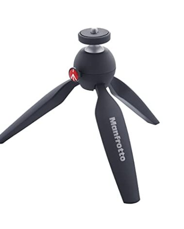 Manfrotto MTPIXI-B PIXI Mini Tripod, Black