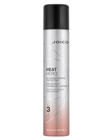 Joico Heat Hero Glossing Thermal Protector | For Most Hair Types | Thermal Heat & Humidity Protection | Reduce Split Ends | Boost Shine | Paraben & Sulfate Free | 145g | 5.1 oz