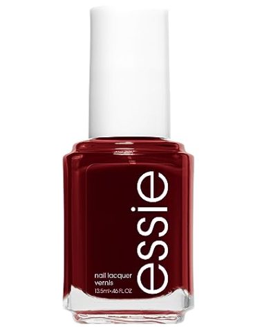 essie Salon-Quality Nail Polish, 8-Free Vegan, Deep Red Wine, Bordeaux, 0.46 fl oz
