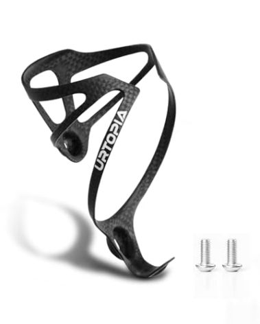 Full Carbon Fiber Bike Water Bottle Holder, Ultra-Light Water Bottle Cage for Bike, High Strength Durable Carbon Cup Holder for Bike, Road Bike, Mountain Bike, Electric Bike (1pack)