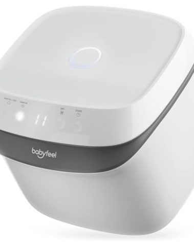 UV Light Sanitizer, UV Box Sanitizer, Conveniently Sanitizes in Minutes, Large Capacity, No Cleaning Required, Touch Control