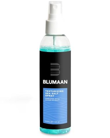 BLUMAAN Coastal Texture Spray for Men's Effortless Beach Waves | Professional Hair Texturizing Formula with Sea Salt, Natural Extracts and Essential Oils - 6 FL OZ