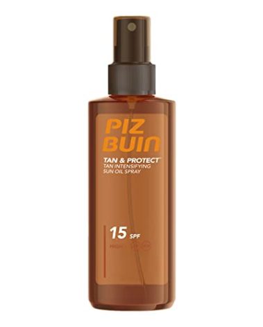 Piz Buin Tan and Protect Oil Spray Spf15 150ml
