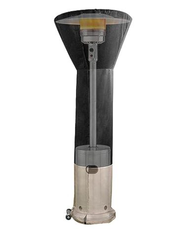 Stanbroil Patio Heater Cover, Full Coverage Outdoor Heater Cover with Zipper and Drawstring for Standing Patio Heater (95'' H x 34" D x 18-1/2" Base)