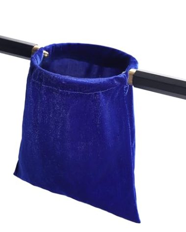 Brilucky Church Tithe Offering Bags with Wooden Handles,Offering Baskets for Church with Handles for Churches Communion Supplies,Collection Baskets for Churches Offerings Accessories