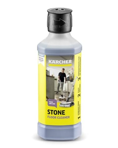 Kärcher Floor Cleaner Concentrate for Stone and Tile Floors - Designed for Karcher Electric Hard Floor Cleaners, FC 3, FC 5 and FC 7 - Streak-Free - 16.9 oz.