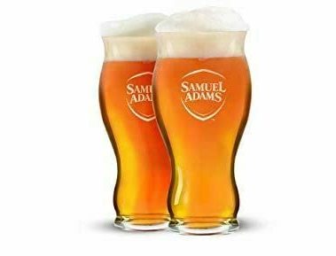 Samuel Adams Perfect Pint Glass | Set of 2 Glasses