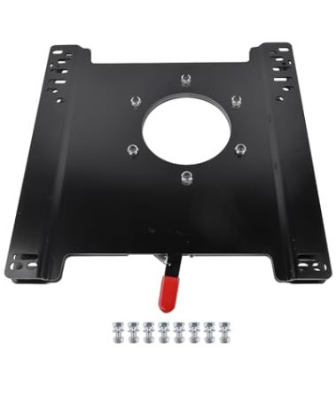 360° Rotation Heavy Duty Driver Side Seat, Swivel Base Replacement for Ford Transit 150 2014-2021 FTP003 Mixizap