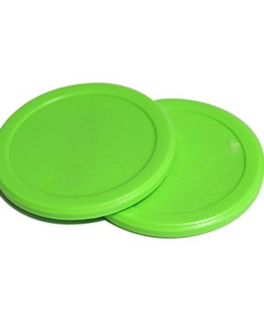 2-1/2" Dynamo Green Air Hockey Puck Set of 2