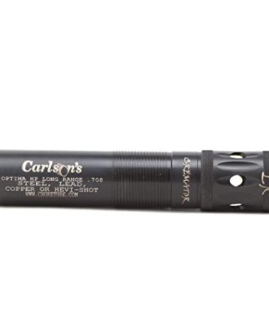 Carlsons Choke Tubes 12 Gauge for Beretta Optima HP [ Long Range | 0.708 Diameter ] Blued Steel | Cremator Ported Waterfowl Choke Tube | Made in USA
