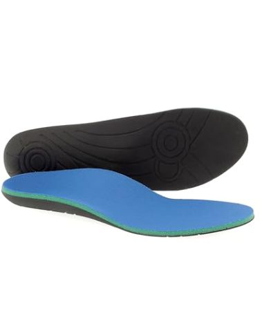 Inocep Heat Formable Orthotic Insoles, Full - Rigid Custom Arch Support Insert - Size F