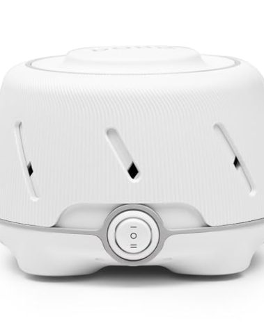 Yogasleep Dohm (White/Gray) The Original White Noise Machine, Relaxing Natural Sound from a Real Fan, Sleep Aid & Noise Cancelling for Adults & Baby, Office Privacy & Meditation, Baby Registry