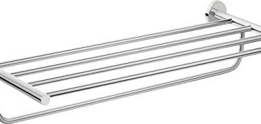 hansgrohe Towel_Rack with Towel_Bar 25-inch Modern Towel_Holder in Chrome, 41720000