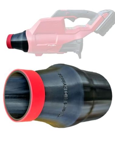 Car Drying Nozzle for Milwaukee M18 Blower – Car Drying Attachment with Protective Silicone Tip – Fits 2724-20, for Detailing, Motorcycle & Auto – Tier 1 3D Prints