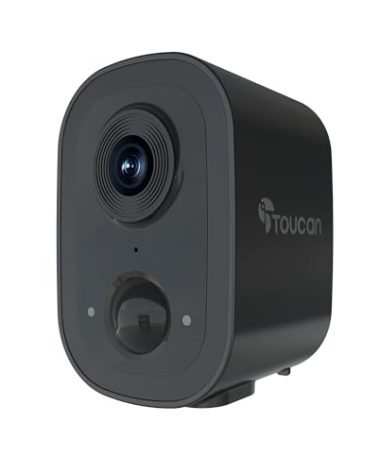 2K Security Cameras Wireless Outdoor, Cameras for Home Security with 2-Way Audio, PIR Motion Detection, Night Vision, Cloud Storage, IP65 Weatherproof, Alexa & Google Home Compatible