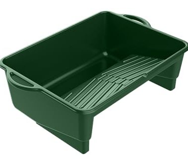 Wooster Brush Paint BCKT PLSTC Wooster BR414-14 Sherlock Bucket Tray, 14", Green