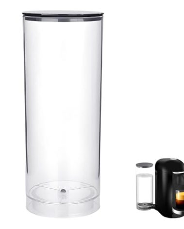 Water Tank Reservoir Replacement Suitable for Krups Vertuo Plus Coffee Machine，Black Cover，Food Grade Materials, 60oz