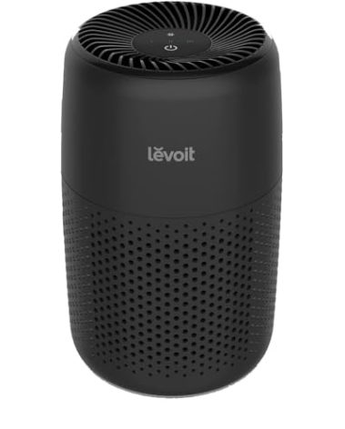 LEVOIT Air Purifiers for Bedroom Home, AHAM VERIFIDE, 3-in-1 Filter with Fragrance Sponge for Better Sleep, Filters Smoke, Allergies, Pet Dander, Odor, Dust, Office, Portable, Core Mini-P, Black