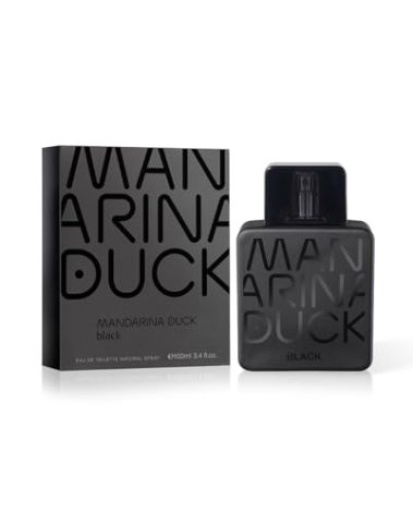 Mandarina Duck Black Eau De Toilette Spray for Men, 3.4 Ounce