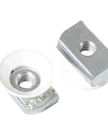 Abeicy 20 Pack 3/8"-16 Strut Channel Cone Nuts, Twirl Nut with Position Exactly Design, More Easier to Place in The Unistrut