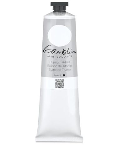 Gamblin Artist Oil Color - Titanium White - 150 ml Tube