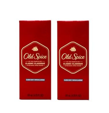 Old Spice Classic After Shave 4.25 Ounce (125ml) (2 Pack)