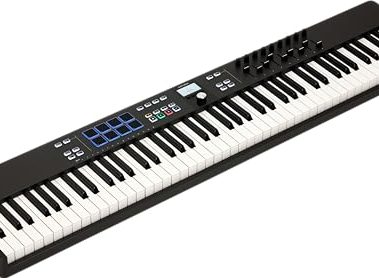 Arturia KeyLab Essential 88 mk3 — 88 key USB MIDI Controller Keyboard with Analog Lab V Software Included, Black