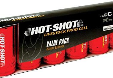 HOT-SHOT Replacement Battery Pack Six C Size Alkaline Batteries (Item No. ALKDP2)
