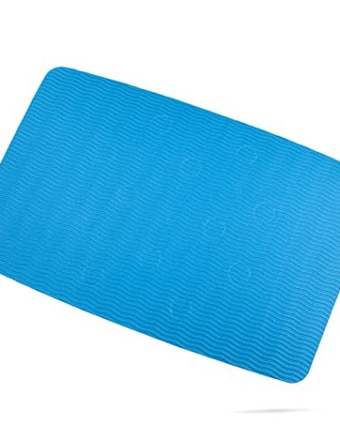 Narrow Shower Bench Cushion -Waterproof Non Slip Soft Pad for Bath Chair Stool, Stickable Padded Shower Seat, Bathroom Bathtub Mat Dry Quickly