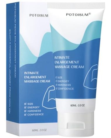 Penis Enlargement Cream, Male Private Part Massage, Growth & Extender Gel, Add Inches Increase Size and Girth, moisturizing Cream for Men