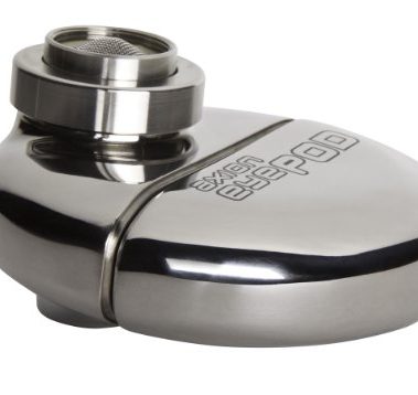 Haws 7620 Axion eyePOD Polished Stainless Steel Faucet-Mounted Eyewash, Silver, 12 x 12 x 12 inches