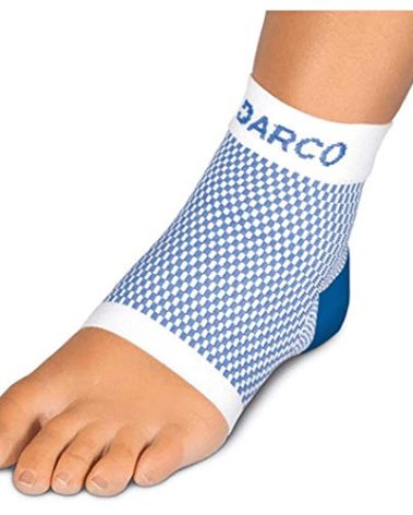 Darco FS6 DSC Plantar Fasciitis Sleeve Zoned Compression Sock L/XL M 10-14 W 11+