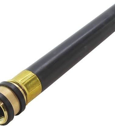 Hi-Tech Bend and Spray Water Nozzle - Heavy Duty, Flexible Garden Hose Attachment - Control Water Use and Spray 1 Unit