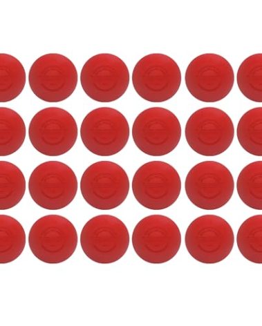 Velocity Practice Lacrosse Balls - 1, 2, 3, 6, 12, 18, 24, 36, 60 and 120 Packs - Official Size and Weight - Red
