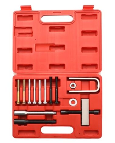 NYXOVA Car Steering Wheel Puller, Automotive Car Steering Wheel Puller Compressor Remover Set, Vehicle Steering Wheel Lock Plate Removal Tool Kit