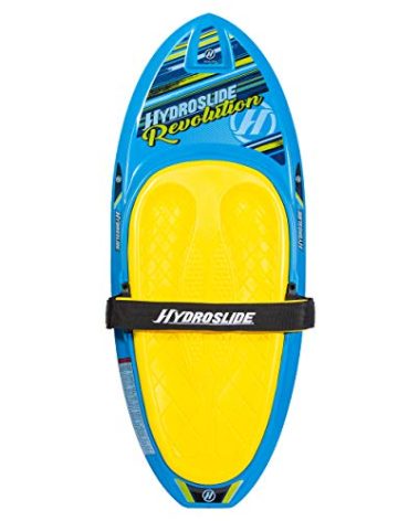 Hydroslide Revolution Kneeboard for Water Sports & Boating w/ Strap and Hydrohook Rope Attachment