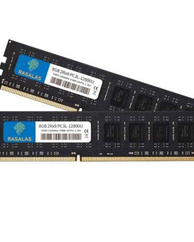 16GB Kit (2x8GB) DDR3L-1600 MHz PC3L-12800 UDIMM 2Rx8 1.35V 1.5V CL11 240PIN Dual Rank DIMM Non-ECC Unbuffered Desktop Memory RAM Upgrade Modules …
