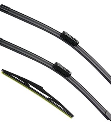 3 Factory Wiper Blades Replacement for 2016 2017 2018 2019 2020 2021 2022 2023 TOYOTA C-HR CHR Original Equipment Windshield Window Wiper Blades Set - 26"/16"/14"(Set of 3) Top Lock