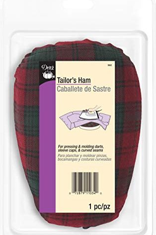 Dritz 562 Wool Tailor's Ham, 1 Count (Pack of 1), Brown