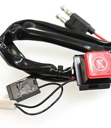 SPI Kill Switch Snowmobile Polaris, Push Button, Black, Manual Operation