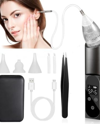 Ear Wax Vacuum Removal Kit with Carrying Case707