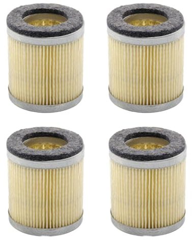 Killer Filter Element Intended For Becker 909505, 64.26x71.88 mm, 15 Micron (Pack of 4)