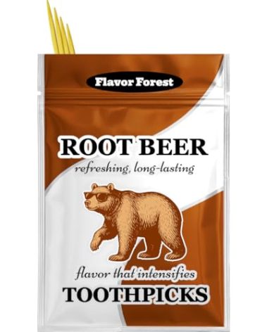 Root Beer Flavored Toothpicks 100ct