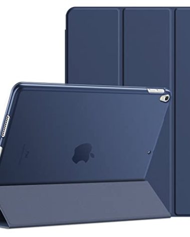 JETech Case for iPad Pro 10.5-Inch and iPad Air 3 (10.5-Inch 2019, 3rd Generation), Smart Cover Auto Wake/Sleep Cover (Navy)