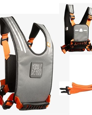 Hobble De Hoo Active XL Child Harness, Safety Harness For Kids & Teenagers Aged 7+, Child Harness Supporting Special Needs, Including Autism Safety Awareness (Orange)